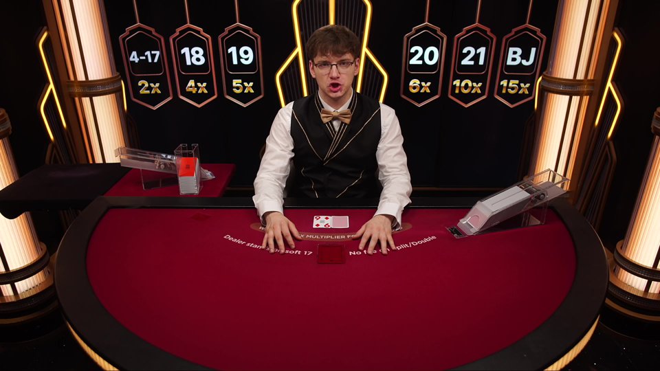 Live Blackjack Table