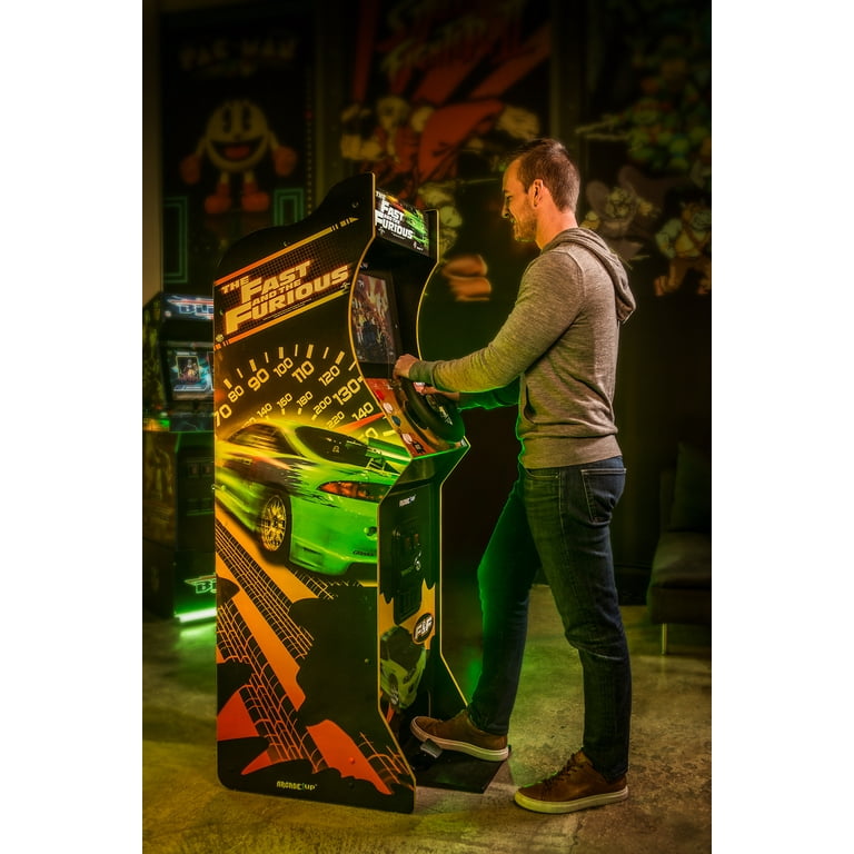 Modern arcade venue setup
