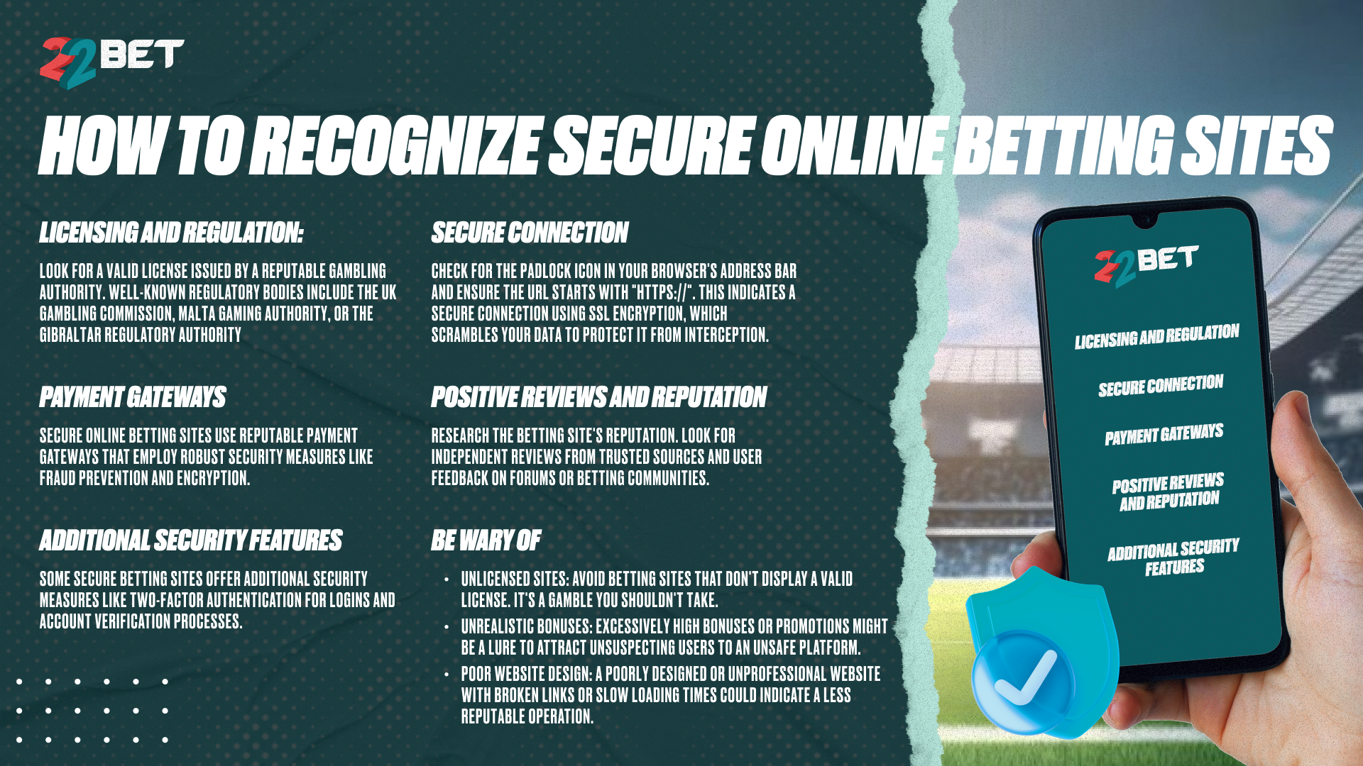 Reviewing reputation of betting sites