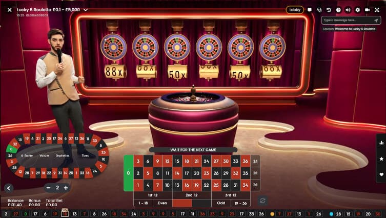 Live Casino Roulette