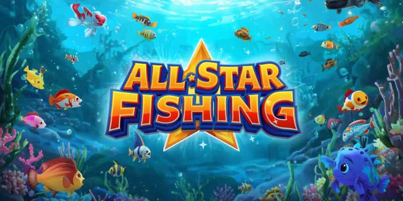 All-Star Fishing is an arcade-style online fishing game