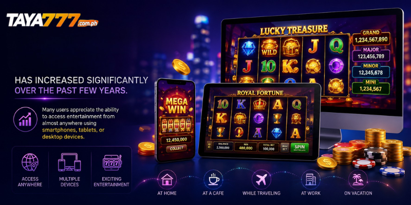 The popularity of online slot gaming has increased significantly over the past few years.
