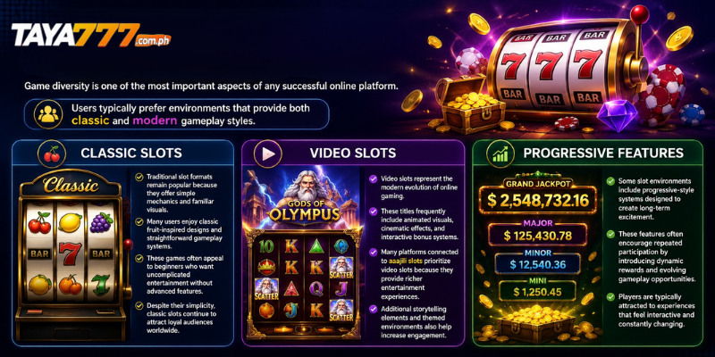 Game diversity is one of the most important aspects of any successful online platform.