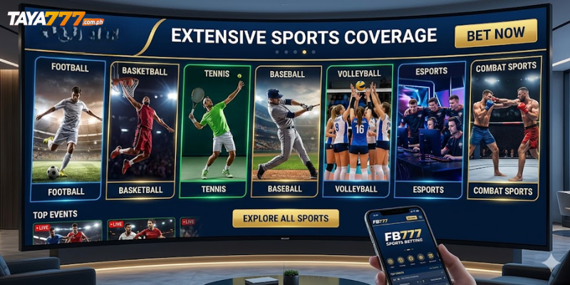 Extensive Sports Coverage